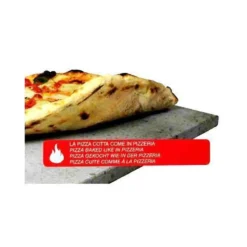 ETNA Pizza Set - Grote Pizzasteen & GRATIS Pizzaschep - 30 Cm X 38 Cm - Echt Italiaanse Pizzasteen - Broodbaksteen - BBQ Pizzasteen - Gemaakt Van Lavasteen Uit De Etna - Non-stick - Eppicotispai -Grillmeesters Goedkope Winkel 1200x1200 553