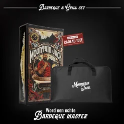 Mountain Jack® 40-Delige Luxe BBQ Grill Accessoires Set In Roestvrij Staal – Barbecue Gereedschap – Tangenset, Vlees Thermometer, Vleestang, Borstel, Spiezen, Vleesmes, Vleesvork -Grillmeesters Goedkope Winkel 1200x1200 583