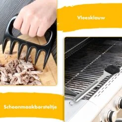BBQ Accesoires Set Gereedschap Tang Borstel Barbecue Kookgerei - 10 Delig -Grillmeesters Goedkope Winkel 1200x1200 634