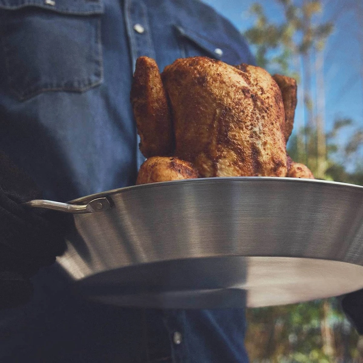 Burnhard Kiphouder - Chicken Roaster - RVS - 30,5 X 3,9 Cm 7 Burnhard Kiphouder - Chicken Roaster - RVS - 30,5 X 3,9 Cm - Afbeelding 7