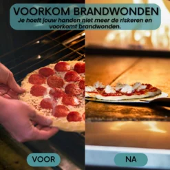 Nowad Pizzaschep RVS Rond - 30,5 Cm - PVC Handvat 11 Nowad Pizzaschep RVS Rond - 30,5 Cm - PVC Handvat -Grillmeesters Goedkope Winkel 1200x1200 685