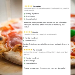 Nowad Pizzaschep RVS Rond - 30,5 Cm - PVC Handvat 14 Nowad Pizzaschep RVS Rond - 30,5 Cm - PVC Handvat -Grillmeesters Goedkope Winkel 1200x1200 687