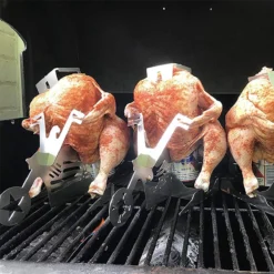 GrillX Beer Can Chicken Houder - Kiphouder Motorcycle - BBQ Accesoires - Bierkip - Barbeque Gereedschap - Chicken Sitter -Grillmeesters Goedkope Winkel 1200x1200 690