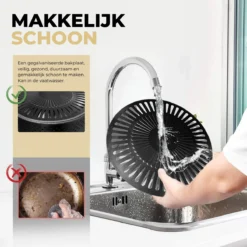 Ozocozy BBQ-ONE Houtskool Tafelbarbecue - Ø30 Cm- Zwart - Incl. Draagtas, Siliconen Bakkwast En RVS-Barbecuetang -Grillmeesters Goedkope Winkel 1200x1200 70