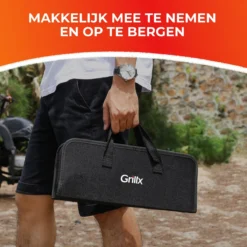 GrillX Barbecue Gereedschap Set - 19-delig - Inclusief Luxe Draagtas - BBQ Accesoires - Gereedschapset 16 GrillX Barbecue Gereedschap Set - 19-delig - Inclusief Luxe Draagtas - BBQ Accesoires - Gereedschapset -Grillmeesters Goedkope Winkel 1200x1200 711