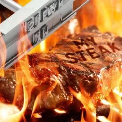 Merkloos BBQ Branding Iron - Barbecuegereedschapset - Bbq Accessoires - Bbq Brandijzer -Grillmeesters Goedkope Winkel 1200x1200 717