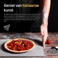 Pizzasteen BBQ Oven - Lava Van Vulkaan Etna - Barbecue Accesoires - Made In Italy - Broodbaksteen - 30x38x1.1 - VDN 13 Pizzasteen BBQ Oven - Lava Van Vulkaan Etna - Barbecue Accesoires - Made In Italy - Broodbaksteen - 30x38x1.1 - VDN -Grillmeesters Goedkope Winkel 1200x1200 797