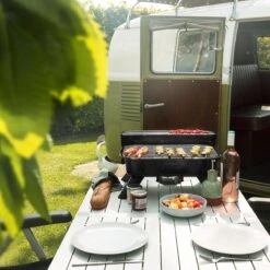 Princess 112252 Hybride Barbecue – Elektrische BBQ - Tafelmodel - 2000W - 44x 29cm - Gebruik Elektrisch Of Met Kolen -Grillmeesters Goedkope Winkel 1200x1200 8