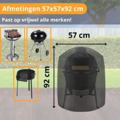 Ronde Waterdichte BBQ Hoes - Barbecue Accessoires - 57 Cm Diameter - 92 Cm Hoog -Grillmeesters Goedkope Winkel 1200x1200 860
