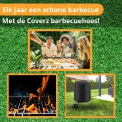 Ronde Waterdichte BBQ Hoes - Barbecue Accessoires - 57 Cm Diameter - 92 Cm Hoog -Grillmeesters Goedkope Winkel 1200x1200 862