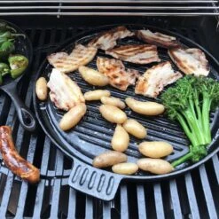 Chefs Cuisine Gietijzeren Grillpan - Grillpan Gietijzer - Gietijzer Bbq Grillpan - Gietijzeren Grillplaat - Pizzasteen - Plancha Gietijzer - Gietijzeren Bakplaat - Rond 36 Cm - Dubbelzijdig 6 Chefs Cuisine Gietijzeren Grillpan - Grillpan Gietijzer - Gietijzer Bbq Grillpan - Gietijzeren Grillplaat - Pizzasteen - Plancha Gietijzer - Gietijzeren Bakplaat - Rond 36 Cm - Dubbelzijdig -Grillmeesters Goedkope Winkel 1200x1200 869