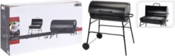 BBQ XL Houtskoolbarbecue - Cilindervorm - Grilloppervlak (LxB) 71 X 35 Cm - Zwart 19 BBQ XL Houtskoolbarbecue - Cilindervorm - Grilloppervlak (LxB) 71 X 35 Cm - Zwart -Grillmeesters Goedkope Winkel 1200x382
