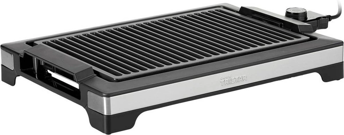 Tristar Bakplaat & Elektrische Grill BP-2780 – Elektrische Barbecue & Grillplaat – Voor Binnen En Buiten - Zwart 12 Tristar Bakplaat & Elektrische Grill BP-2780 – Elektrische Barbecue & Grillplaat – Voor Binnen En Buiten - Zwart - Afbeelding 12
