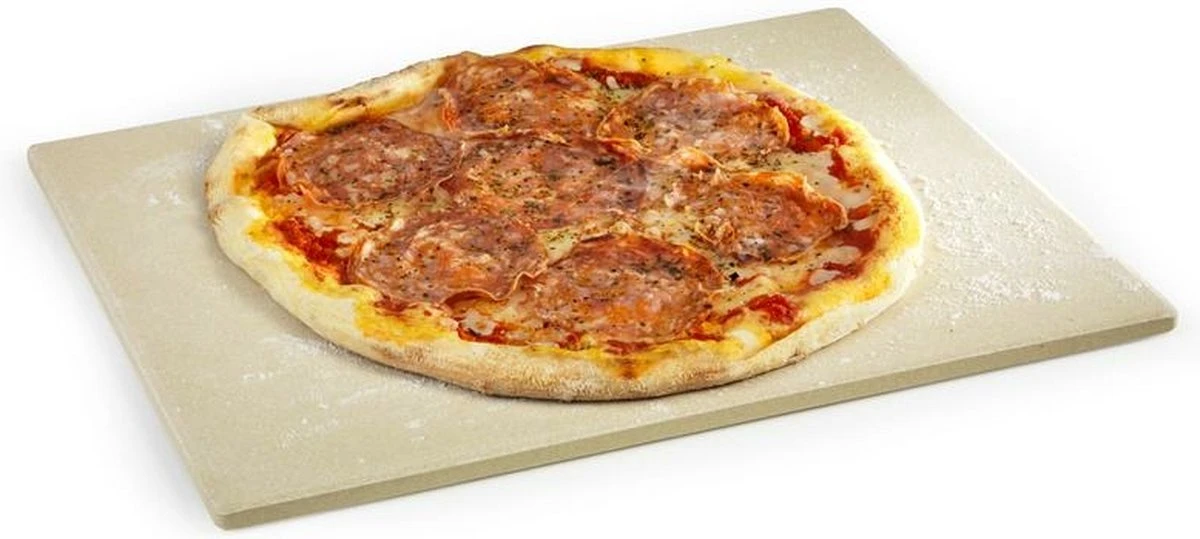 Barbecook BBQ Pizzaplaat - Pizzasteen - Voor Barbecue - Rechthoekig - 43 X 35 Cm 5 Barbecook BBQ Pizzaplaat - Pizzasteen - Voor Barbecue - Rechthoekig - 43 X 35 Cm - Afbeelding 5