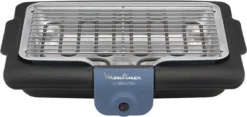 Moulinex BG134812 Barbecue Tafelblad Electrisch 2100W Zwart, Blauw, Zilver Barbecue -Grillmeesters Goedkope Winkel 1200x566
