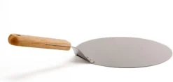 Inpro Pizzaschep RVS - Rond - Voor BBQ En Oven - Pizzaspatel - Taartschep - Houten Handvat - BBQ Gereedschap - Keukengerei - 30 Cm Diameter - Spatel -Grillmeesters Goedkope Winkel 1200x575 1