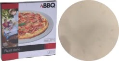 MaxxHome Pizzasteen - BBQ Steen - Pizzasteen Voor De Lekkerste Bereiding Van Een Pizza Op Jouw Barbecue Of In De Oven - Pizza Steen Rond - Medium (33 Cm) -Grillmeesters Goedkope Winkel 1200x616