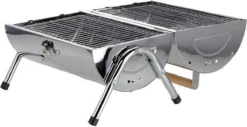BBQ Collection Houtskoolbarbecue - Cilinder - Chroom 23 BBQ Collection Houtskoolbarbecue - Cilinder - Chroom -Grillmeesters Goedkope Winkel 1200x619