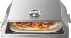 Bighorn Pizzaoven Met Pizzasteen Voor Barbecue - Grilloven - Draagbare - Edelstaal -Grillmeesters Goedkope Winkel 1200x648