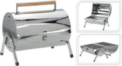 BBQ Collection Houtskoolbarbecue - Cilinder - Chroom 27 BBQ Collection Houtskoolbarbecue - Cilinder - Chroom -Grillmeesters Goedkope Winkel 1200x651