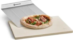 Burnhard Pizzasteen 38 X 30 X 1,5 Cm + Pizzaschep -Grillmeesters Goedkope Winkel 1200x662