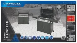 Campingaz 4 Series Classic LS Gasbarbecue - 4 Branders - Zwart - BBQ -Grillmeesters Goedkope Winkel 1200x670