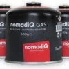 NomadiQ Gasflesjes (3 Stuks X 500 Gram) - EN417 Schroefventiel