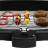 Tristar BQ-2824 Elektrische Barbecue - Tafel BBQ 34,5 X 23 Cm - Regelbare Thermostaat - 2000 Watt - Zwart