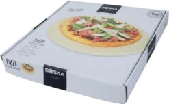 Boska Pizzasteen Deluxe - Voor Oven & BBQ - Knapperige Pizza's - Ø 29.5 Cm - BBQ Accessoires -Grillmeesters Goedkope Winkel 1200x740 1
