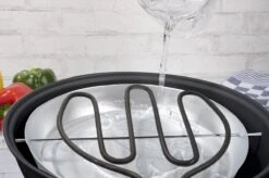 Alpina Elektrische BBQ - Tafel-Barbecue - Geen Rook - Binnen Barbecueën - 1250W - Ø 30 Cm - Zwart -Grillmeesters Goedkope Winkel 1200x798