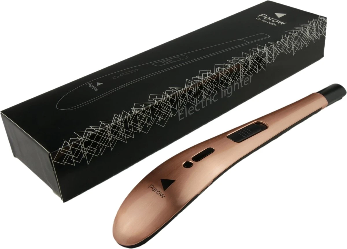 Oplaadbare Lange Elektrische Aansteker - Rose Goud - Duurzame Plasma Aansteker - Inclusief Cadeauverpakking - BBQ - Kaarsen 5 Oplaadbare Lange Elektrische Aansteker - Rose Goud - Duurzame Plasma Aansteker - Inclusief Cadeauverpakking - BBQ - Kaarsen - Afbeelding 5