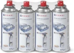 Hendi Gasbussen Butaan Navulling - 227g - Set Van 4 -Grillmeesters Goedkope Winkel 1200x863