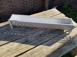 Spiedini Saté-bbq Bali 80 - Saté Houtskoolbarbecue Met Horizontaal Rooster - 80 Cm Lang, 11 Cm Breed - Materiaal: Gealuminiseerd Ijzer -Grillmeesters Goedkope Winkel 1200x899 7