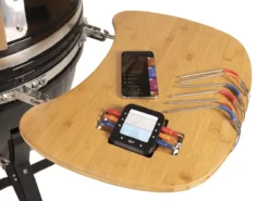 Patton - Kamado 21" - Premium Black - Keramische Barbecue - Incl. Bluetooth Kerntemperatuurmeter - LED Verlichting - Large - Compleet - Zwart 25 Patton - Kamado 21" - Premium Black - Keramische Barbecue - Incl. Bluetooth Kerntemperatuurmeter - LED Verlichting - Large - Compleet - Zwart -Grillmeesters Goedkope Winkel 1200x900 28