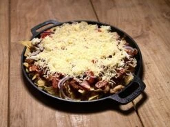 Valhal Outdoor Skillet / Plancha / Koekenpan - Gietijzer - Diameter 35cm, Twee Handvatten, VH35F -Grillmeesters Goedkope Winkel 1200x900 51