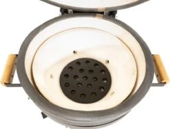 MaxxGarden Kamado Grill Medium 40 - Barbecue - Zwart - 49x54x48cm -Grillmeesters Goedkope Winkel 1200x915