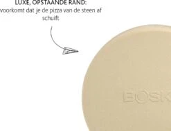 Boska Pizzasteen Deluxe - Voor Oven & BBQ - Knapperige Pizza's - Ø 29.5 Cm - BBQ Accessoires -Grillmeesters Goedkope Winkel 1200x921 3