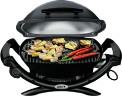 Weber Q 1400 Stand - Elektrische Barbecues - Dark Grey -Grillmeesters Goedkope Winkel 1200x947