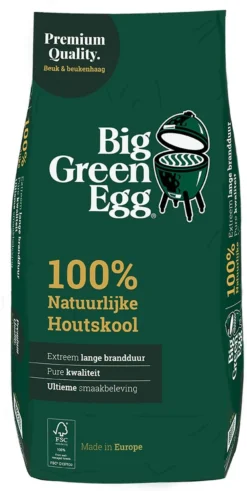 Big Green Egg BigGreenEgg Houtskool Europa 9kg - 1 Zak 5 Big Green Egg BigGreenEgg Houtskool Europa 9kg - 1 Zak -Grillmeesters Goedkope Winkel 604x1200