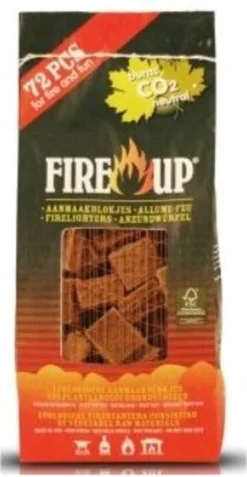 Fire-Up Aanmaakblokjes Bruin Zak/72st