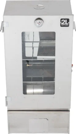 2-L Home & Garden XL Rookoven - RVS - 80x40x28 Cm - 3 Etages -Grillmeesters Goedkope Winkel 680x1200