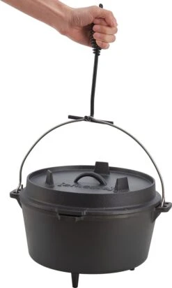 Dutch Oven Enkhuizen Met Deksel Gietijzer Zwart - 4 Varianten -Grillmeesters Goedkope Winkel 720x1200