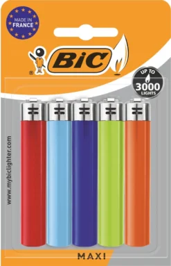 BIC J26 Maxi Vuursteen Flint Aanstekers - Diverse Kleuren - Pak Van 5 Gasaanstekers - Kindveilig 20 BIC J26 Maxi Vuursteen Flint Aanstekers - Diverse Kleuren - Pak Van 5 Gasaanstekers - Kindveilig -Grillmeesters Goedkope Winkel 774x1200 2