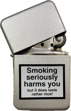 Bomb Aansteker - Smoking Nice - Zippo Stijl