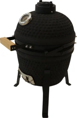Patton Kamado Grill 13" - Keramisch - Kookoppervlak Ø 28 - Mat Zwart -Grillmeesters Goedkope Winkel 784x1200