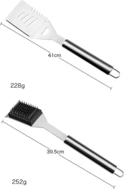 Sens Design BBQ Accesoires - 18 Delig - BBQ Gereedschapset Koffer -Grillmeesters Goedkope Winkel 788x1200 1