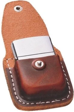 Zippo Pouch Brown With Clip -Grillmeesters Goedkope Winkel 794x1200