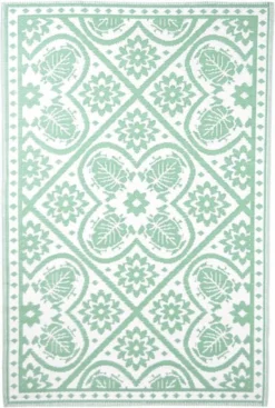 Esschert Design Buitenkleed 182x122 Cm Groen En Wit -Grillmeesters Goedkope Winkel 807x1200