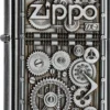 Aansteker Zippo Gear Wheels Emblem