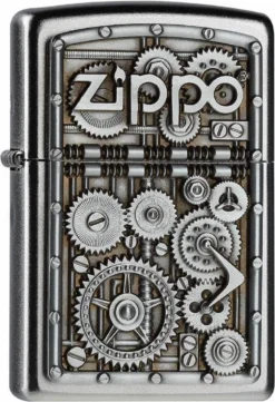 Aansteker Zippo Gear Wheels Emblem